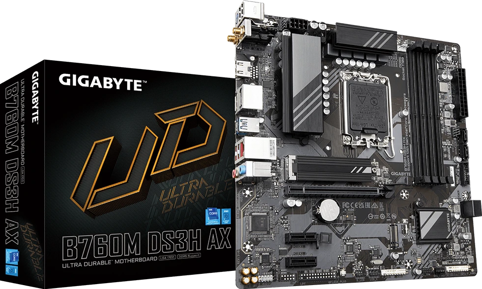 Gigabyte B760M DS3H AX (Rev. 1.x)